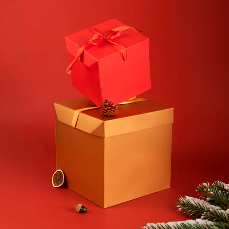 Scatole Regalo con Nastro Raso