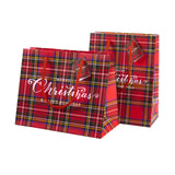 Buste Shopper Natalizie Fantasia Scozzese