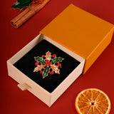 Boîte Coffret Bijoux Élégance Bicolore Ouverture Frontale