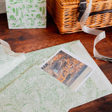 Sacchetto Carta Erba Botanic con Patella Adesiva