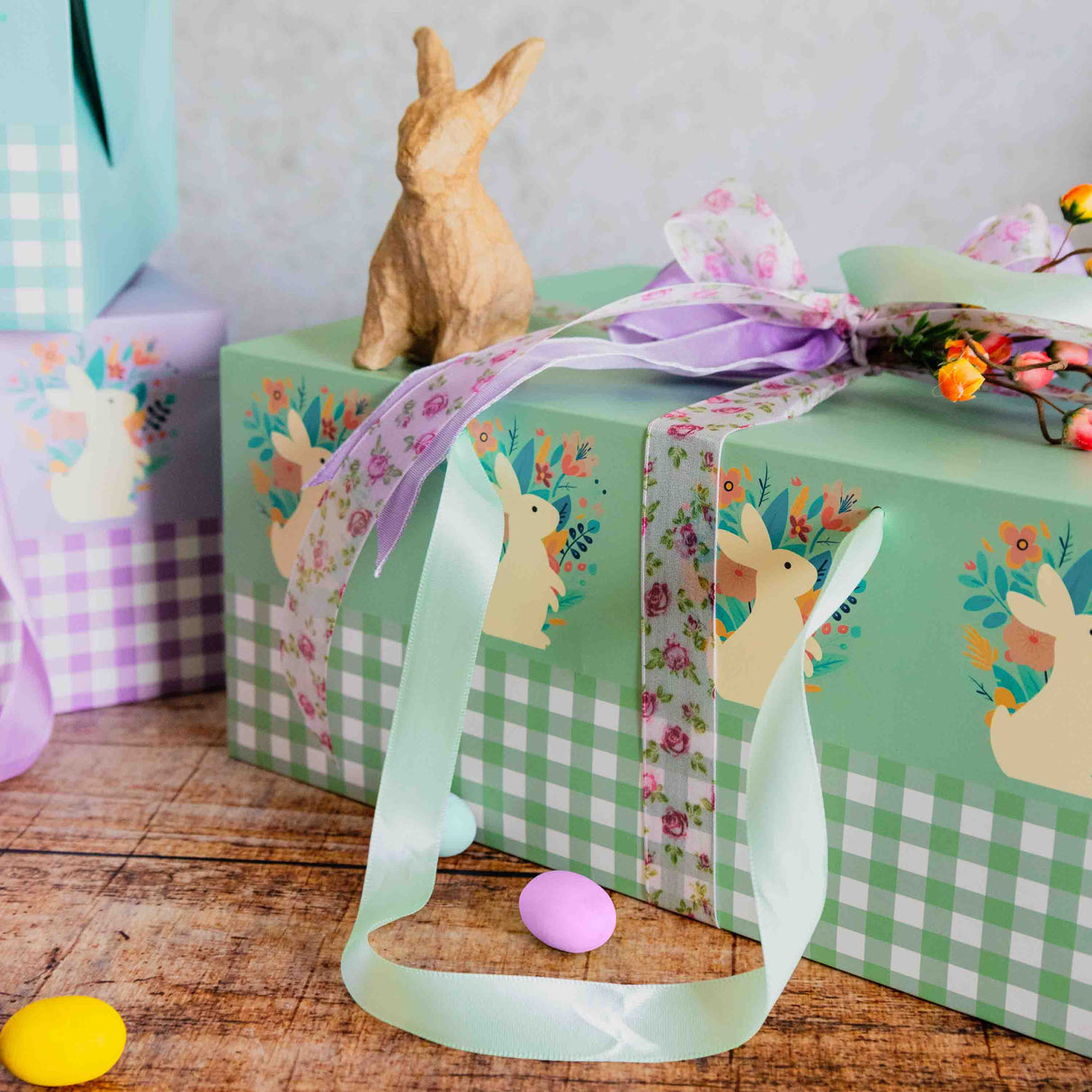 Bag Box Portacolomba Quadretti Mix