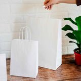 Shopper Carta Biokraft cordino Avana