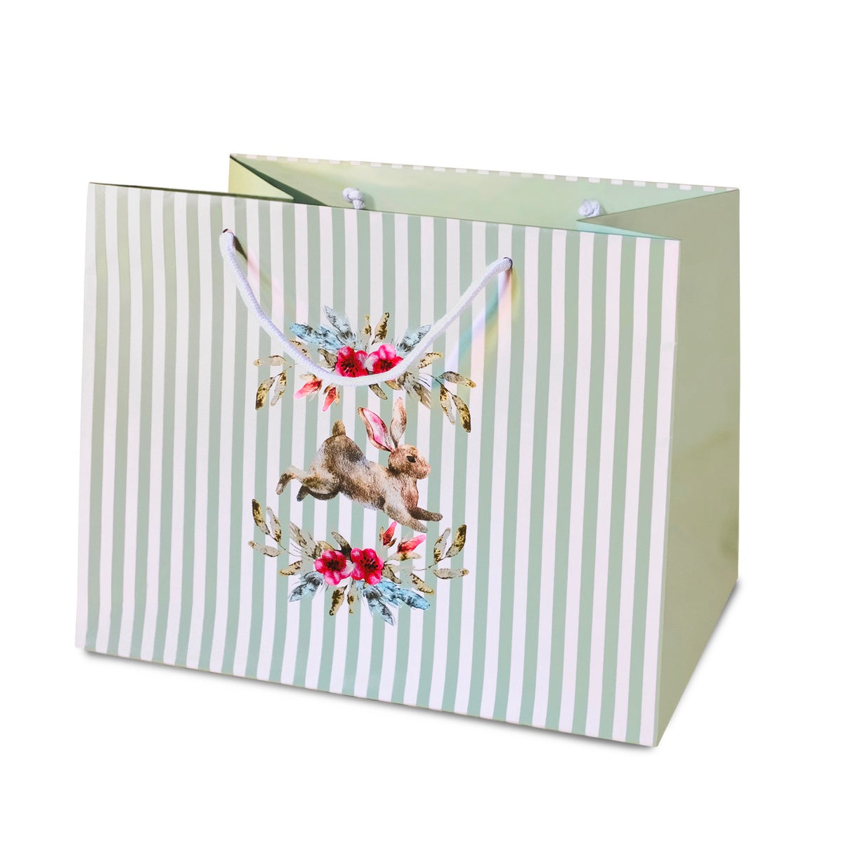 Shopper Carta Lusso Rabbit Fondo Largo