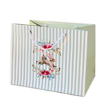 Shopper Carta Lusso Rabbit Fondo Largo