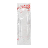 Sachet OPP Fond Carré Cristaux de Neige