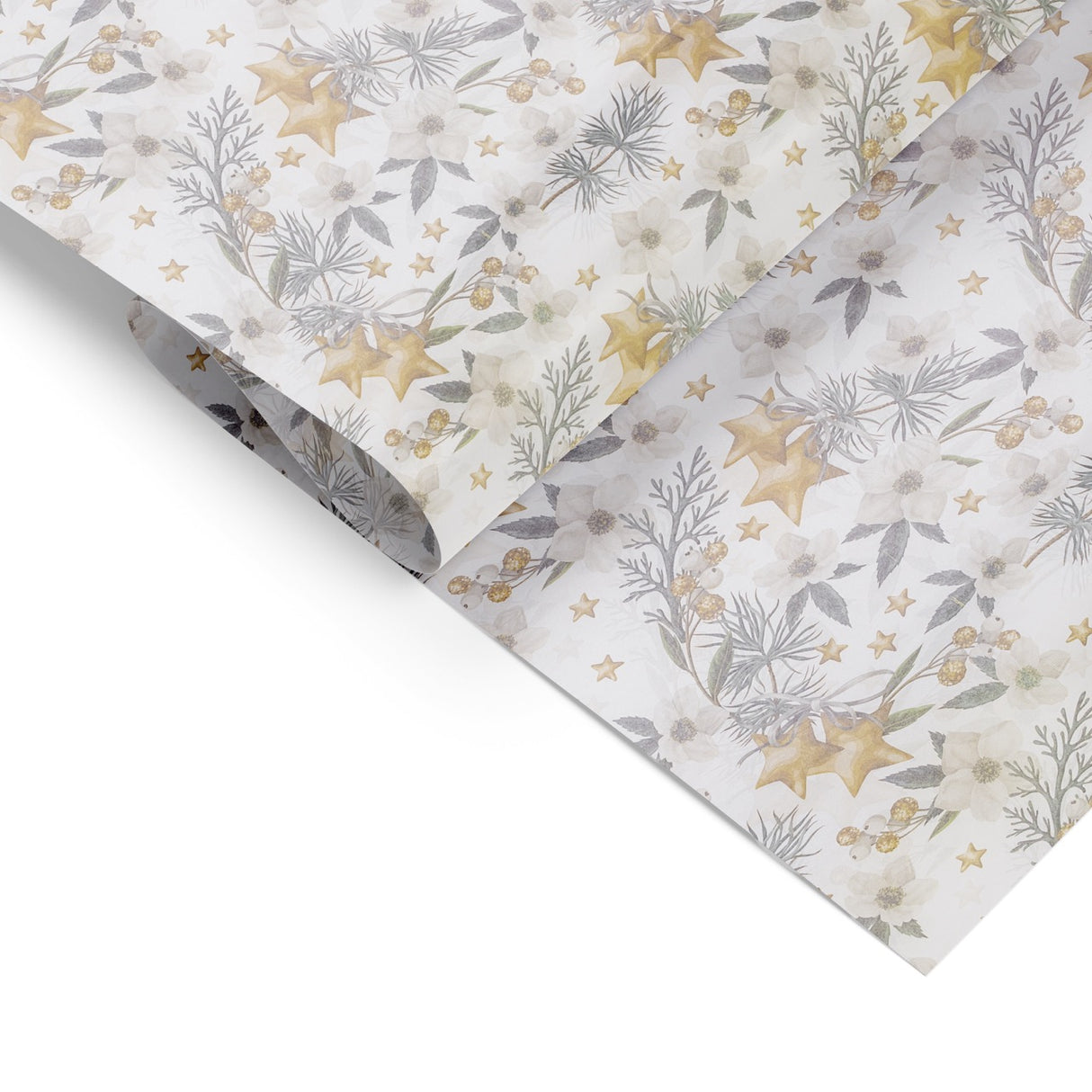 Carta Velina Christmas Flower cm 50x70