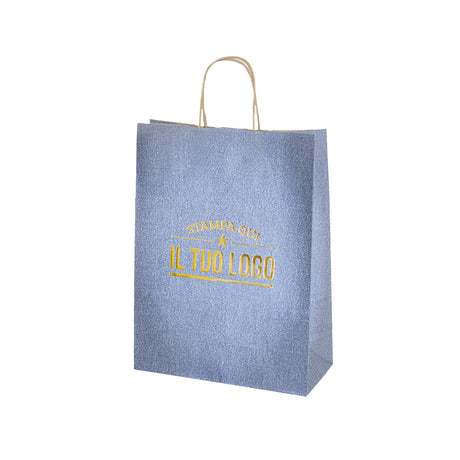 Shopper Carta Jeans Personalizzabile a Caldo