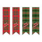 Chiudibusta Adesivo Tartan & Merry Christmas Mix