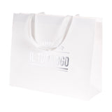 Shopper Carta Elegance manico Gros Grain Personalizzabile a Caldo