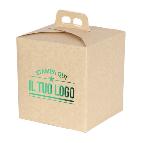 Portapanettone Alto 1KG Personalizzabile