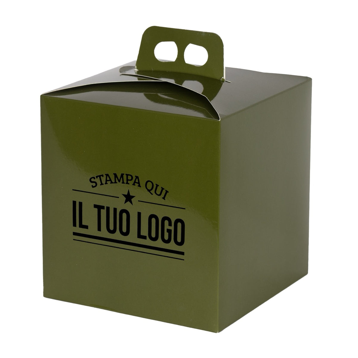 Portapanettone Alto 1KG Personalizzabile