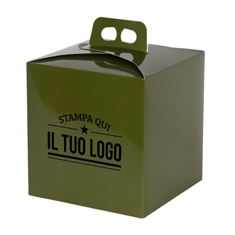 Portapanettone Alto 1KG Personalizzabile