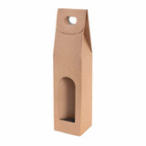 Boîte bouteilles kraft havane