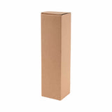 Boîte bouteilles kraft havane