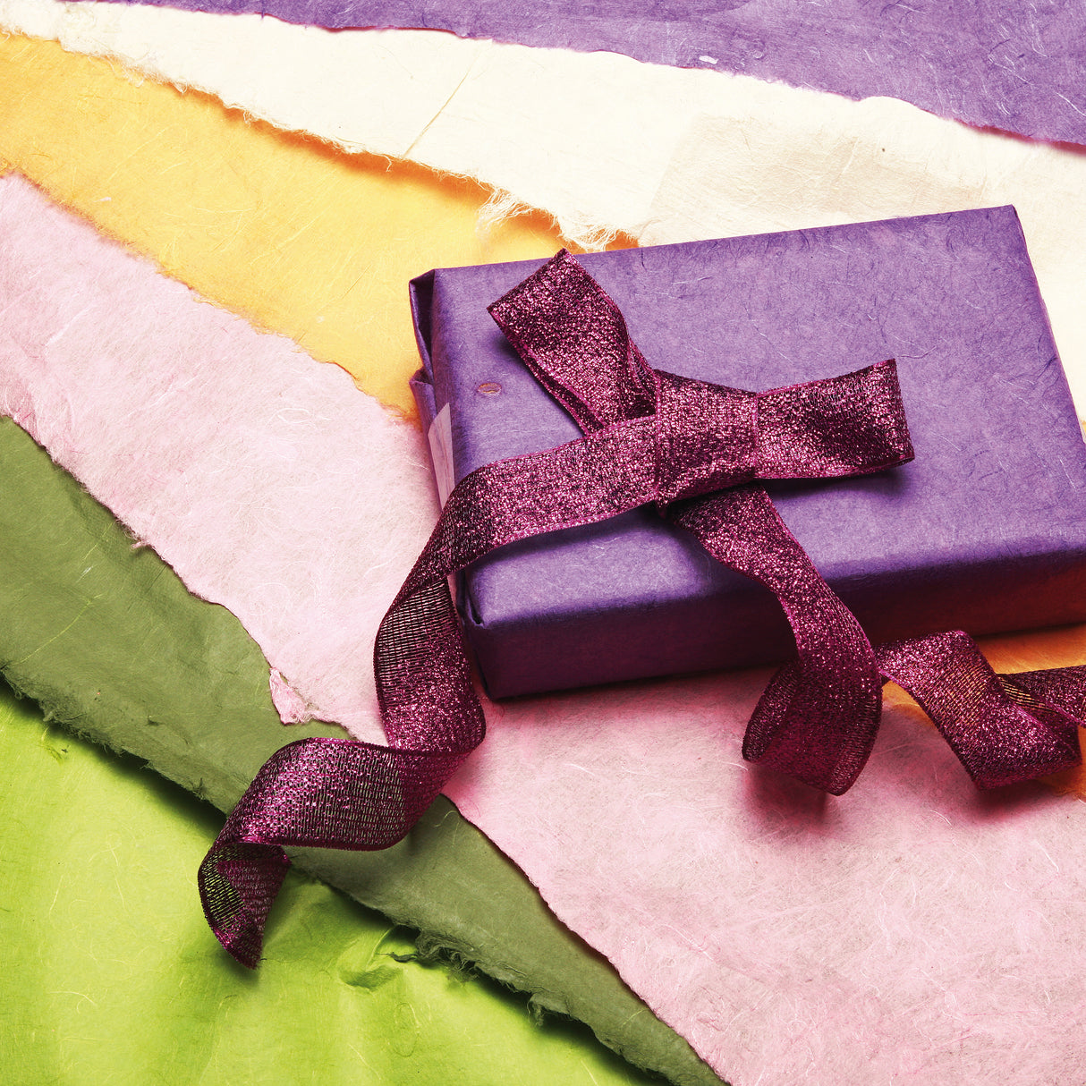 Carta Regalo Fibre Naturali Viola