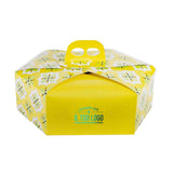 Scatola colomba esagonale Fiori personalizzabile