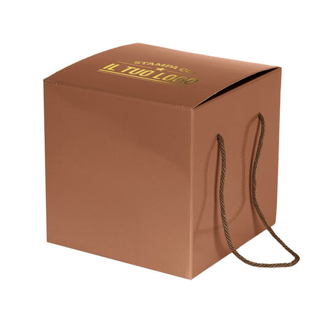 Portapanettone Lucido Alto 1KG Personalizzabile