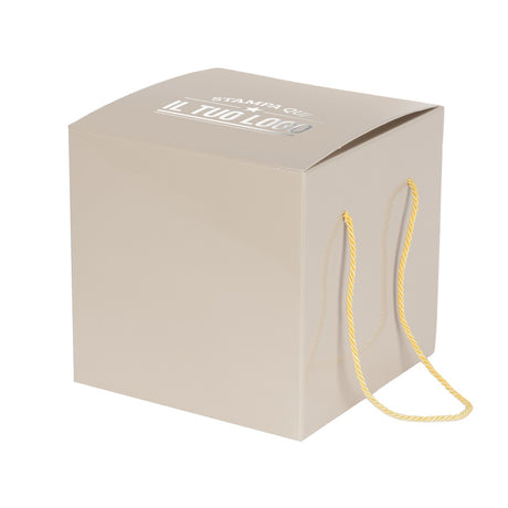 Portapanettone Lucido Alto 1KG Personalizzabile