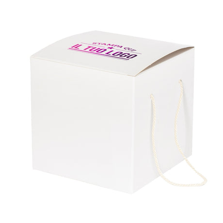 Portapanettone Lucido Alto 1KG Personalizzabile
