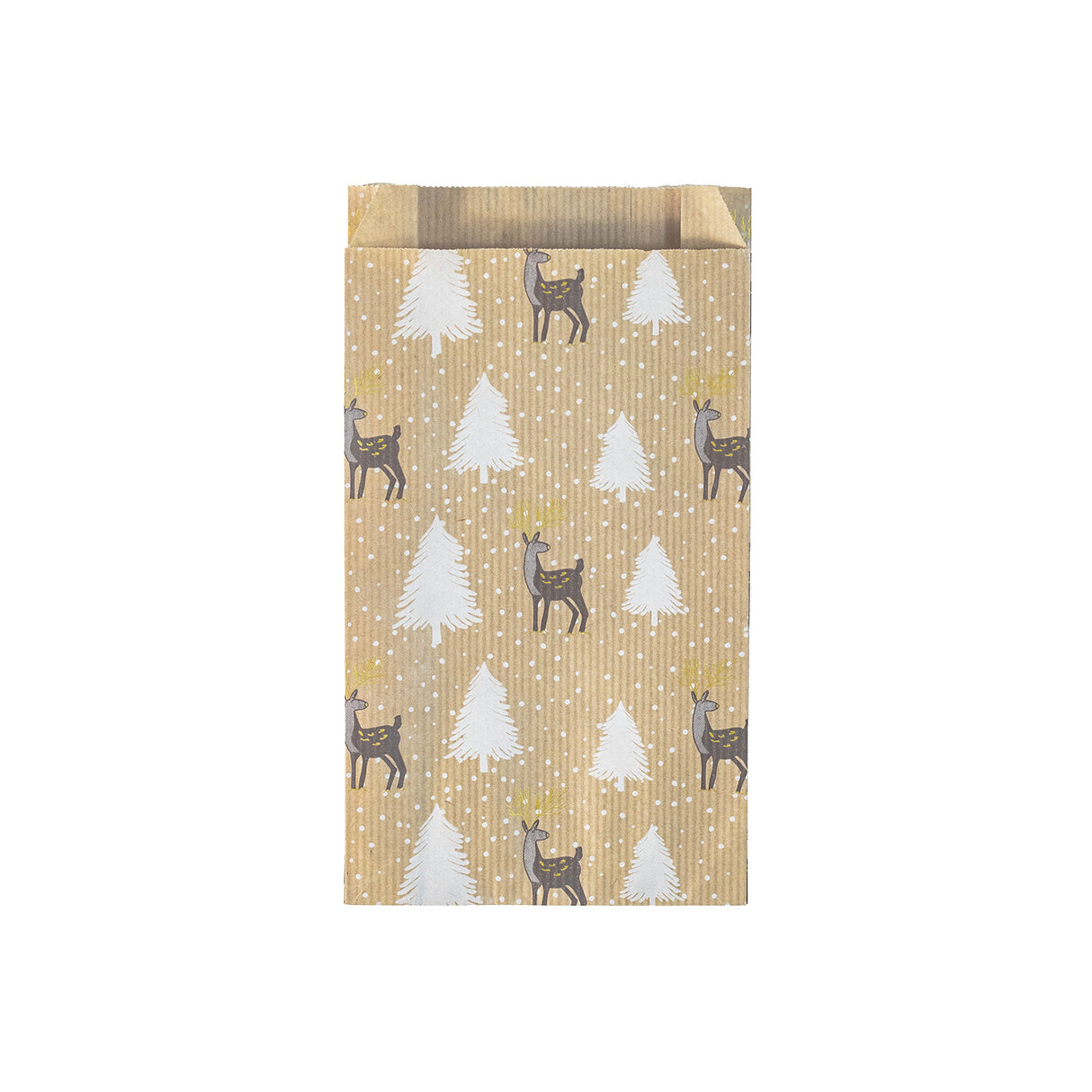 Sacchetti Regalo Carta Kraft Albero e Renna