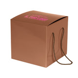 Porte-panettone brillant bas 1 kg personnalisable