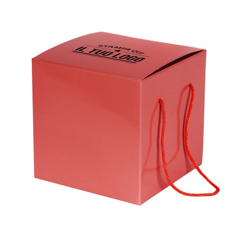 Portapanettone Lucido Basso 1KG Personalizzabile