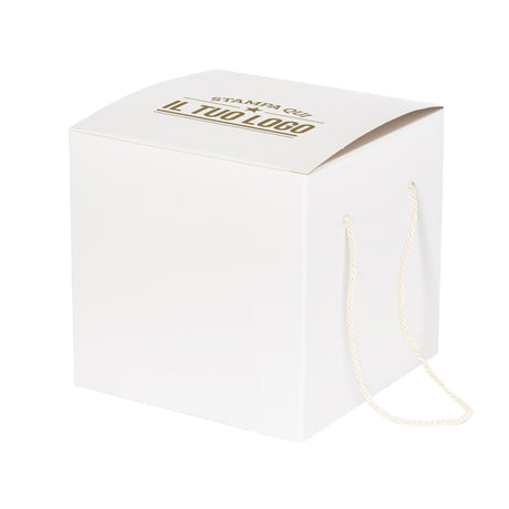 Portapanettone Lucido Basso 1KG Personalizzabile