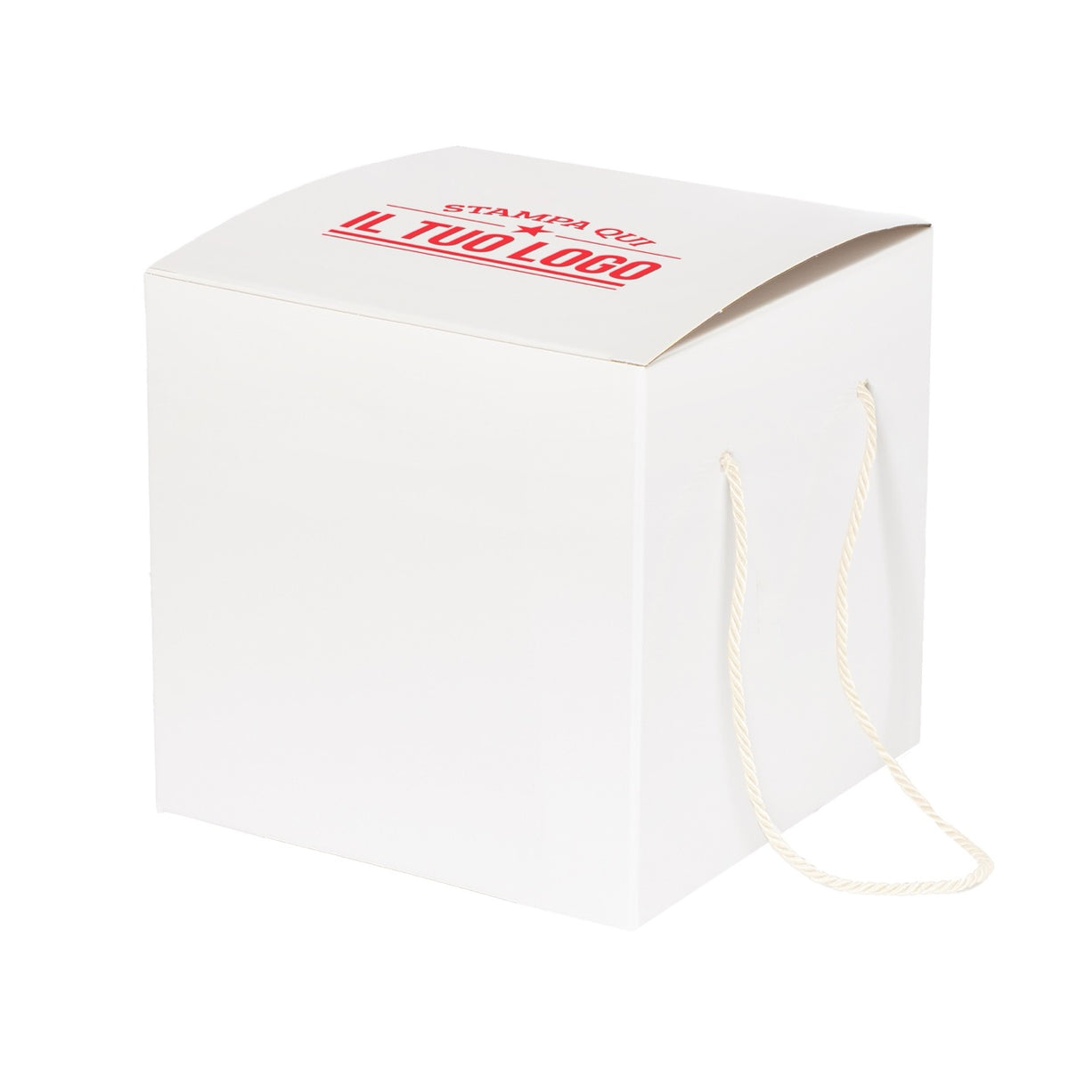 Porte-panettone brillant bas 1 kg personnalisable