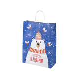 Shopper carta Orsetto Natale Personalizzata