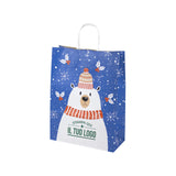 Shopper carta Orsetto Natale Personalizzata