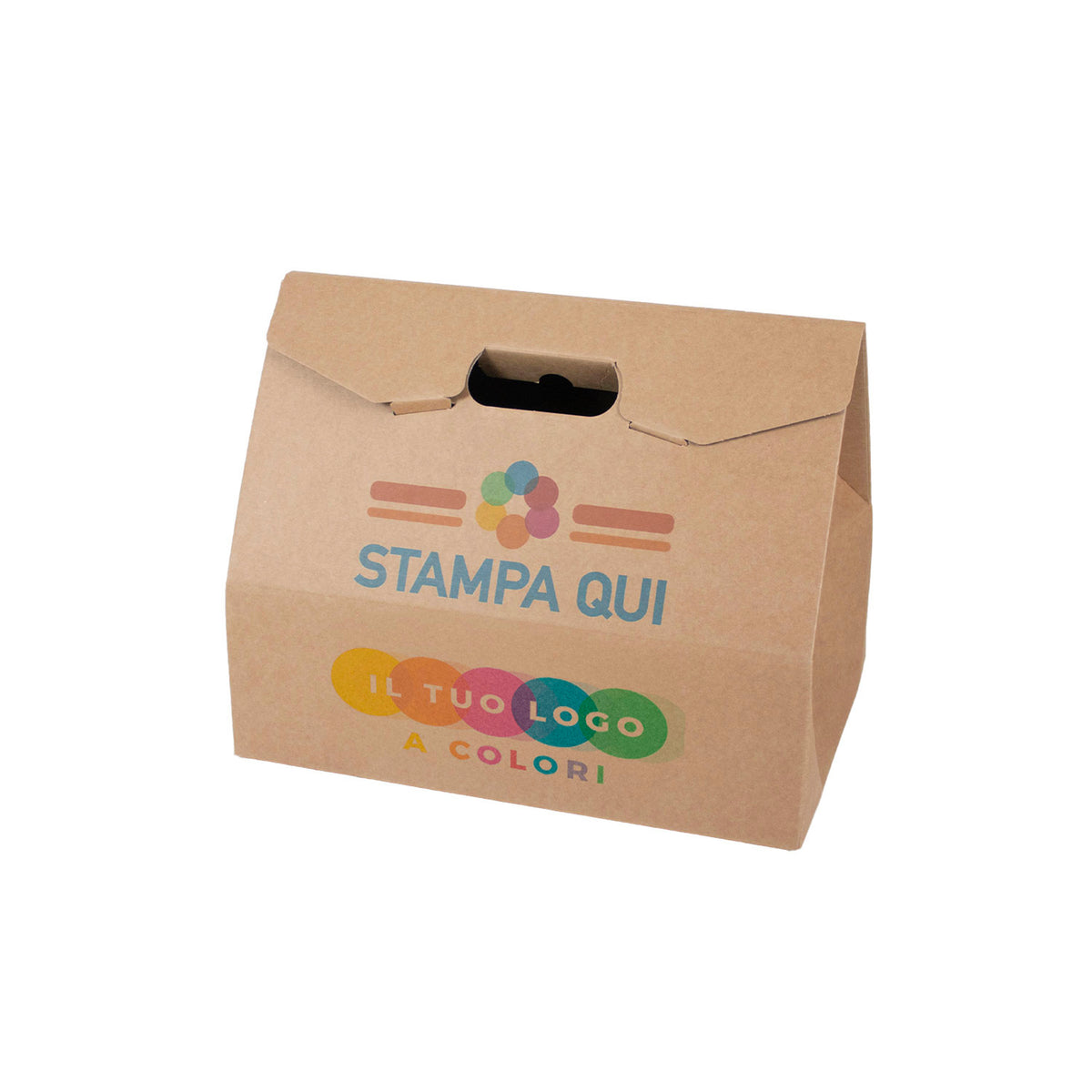 Boîte Coffre avec Poignée, Personnalisée en Couleurs