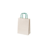 Buste Shopper Carta Erba con Manici in Carta Ritorta
