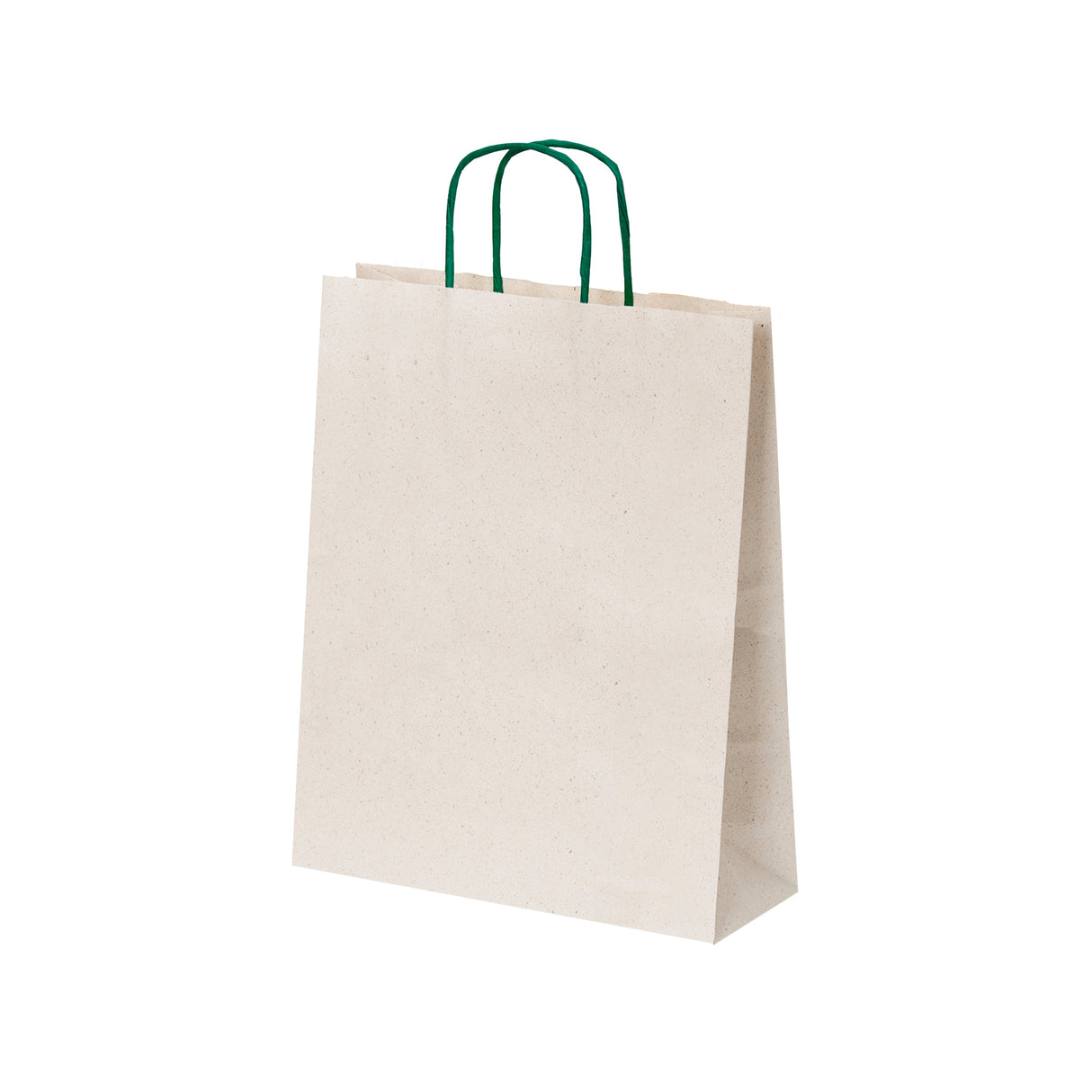 Buste Shopper Carta Erba con Manici in Carta Ritorta