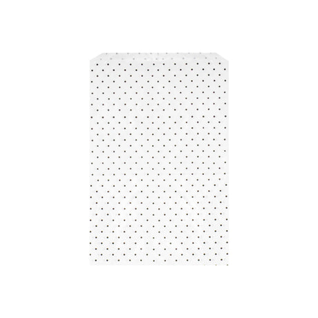 Sacchetto Carta Kraft Bianco Pois