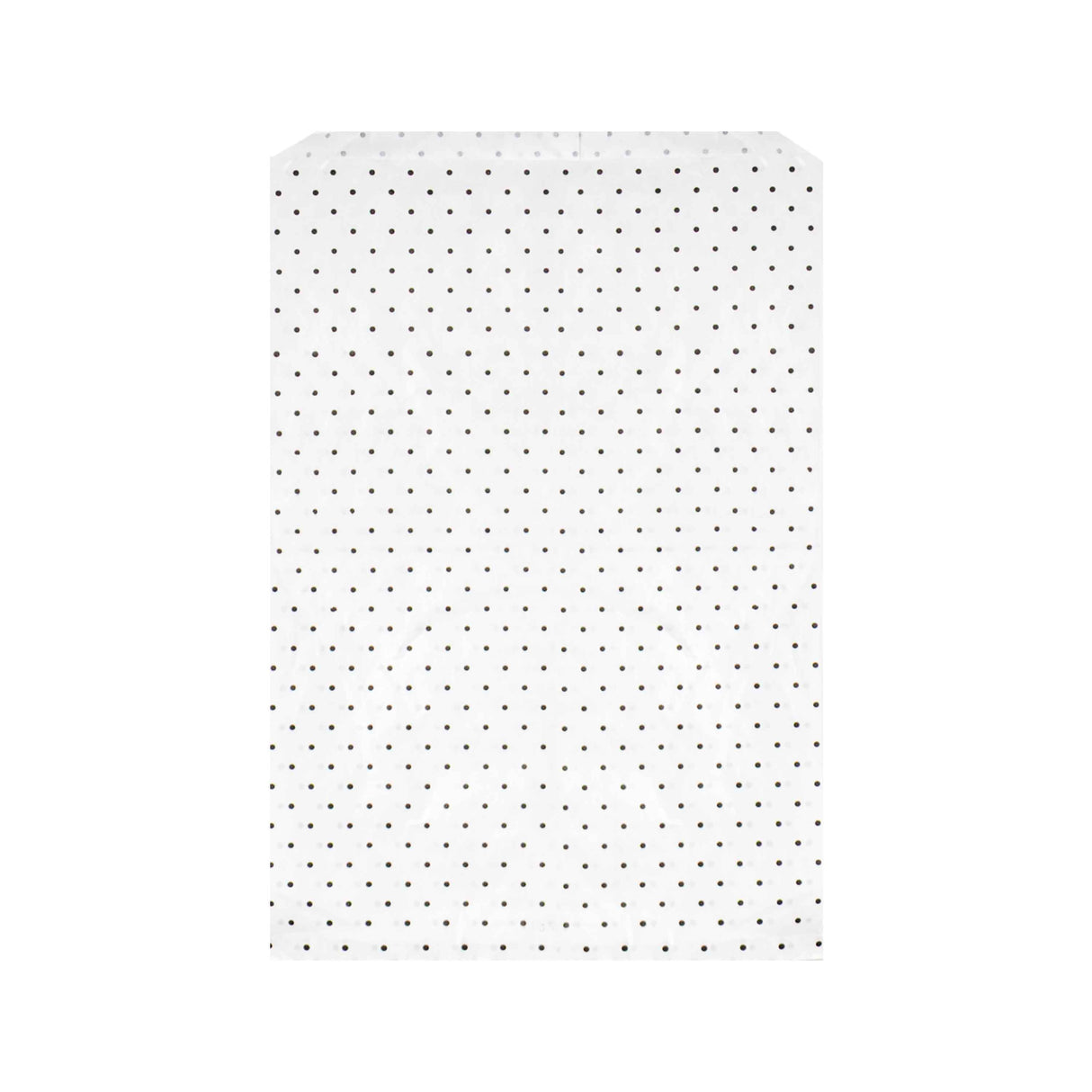 Sacchetto Carta Kraft Bianco Pois