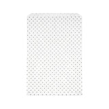 Sacchetto Carta Kraft Bianco Pois