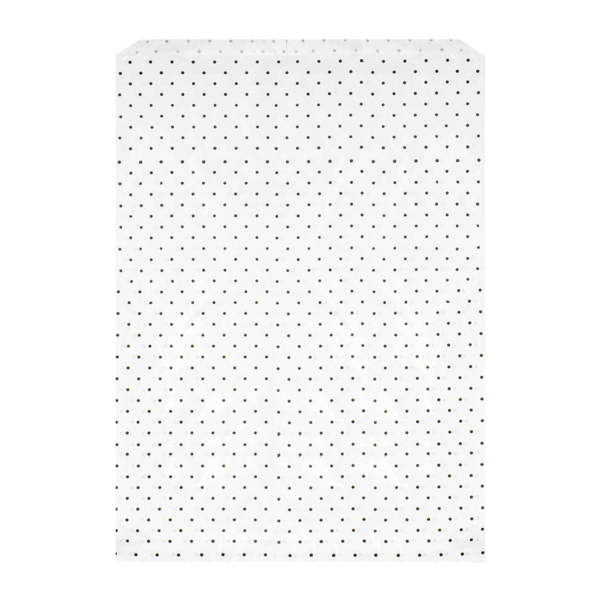 Sacchetto Carta Kraft Bianco Pois