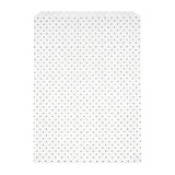 Sacchetto Carta Kraft Bianco Pois