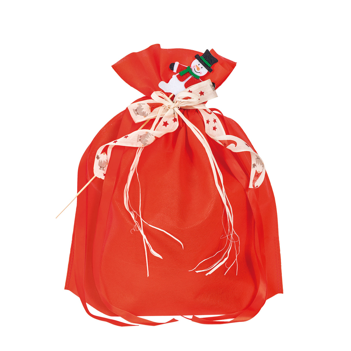 Sacco Portapanettone con Nastro in Doppio Raso