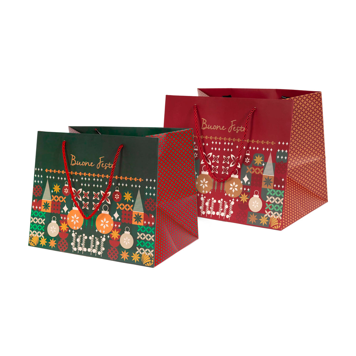 Shopper Villaggio Natale Buone Feste