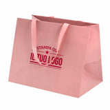 Shopper Carta Elegance con manici Gros Grain Fondo Largo