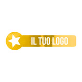 Etichette Sigillo Tondo Personalizzabile 4,7 cm x 0,7 cm x Ø 1,2 cm