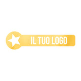 Etichette Sigillo Tondo Personalizzabile 4,7 cm x 0,7 cm x Ø 1,2 cm