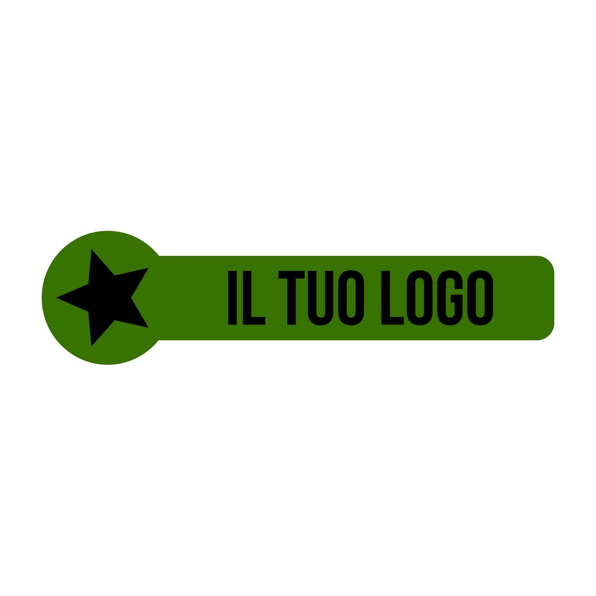 Etichette Sigillo Tondo Personalizzabile 4,7 cm x 0,7 cm x Ø 1,2 cm