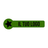 Etichette Sigillo Tondo Personalizzabile 4,7 cm x 0,7 cm x Ø 1,2 cm