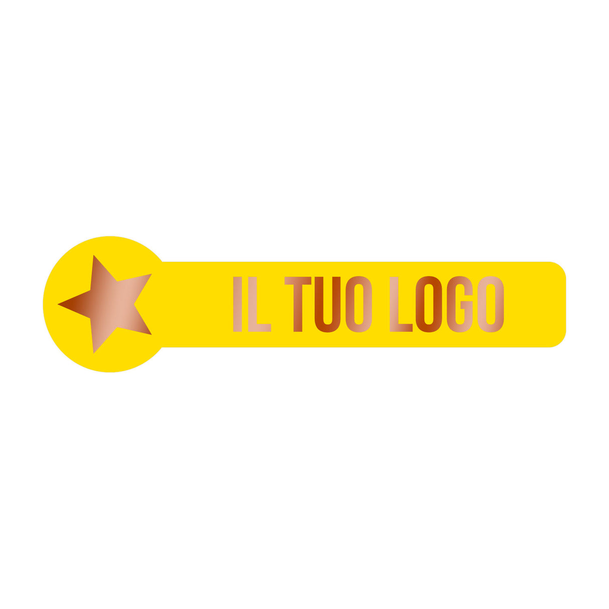 Etichette Sigillo Tondo Personalizzabile 4,7 cm x 0,7 cm x Ø 1,2 cm