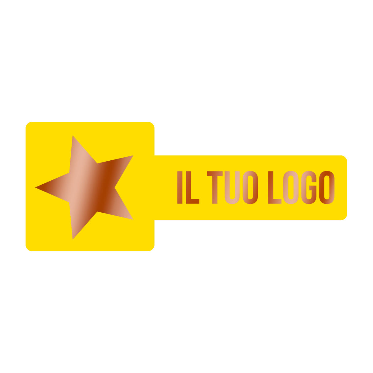 Etichetta Sigillo di Garanzia Quadrato Personalizzato