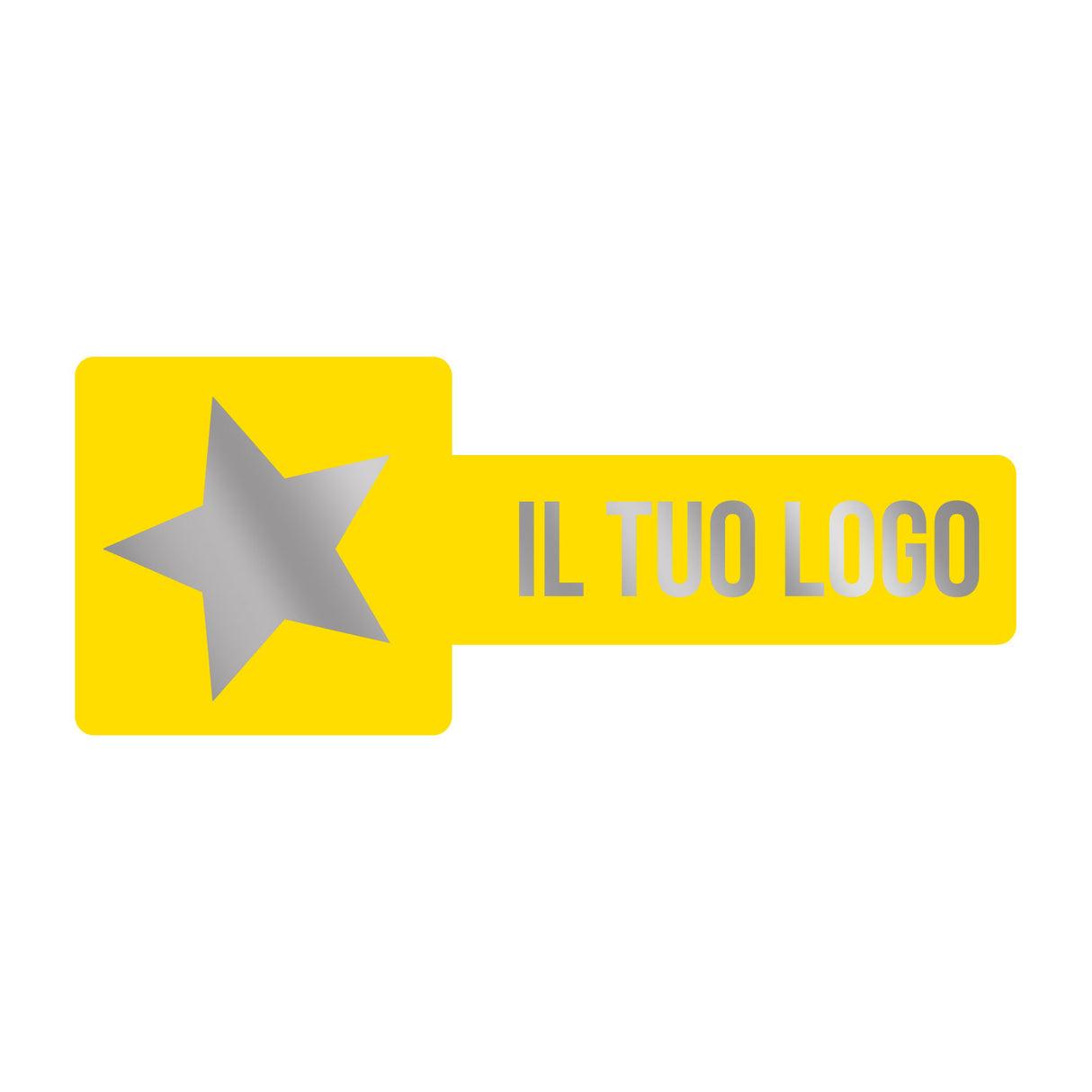 Etichetta Sigillo di Garanzia Quadrato Personalizzato