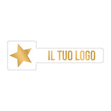 Etichetta Sigillo di Garanzia Quadrato Personalizzato