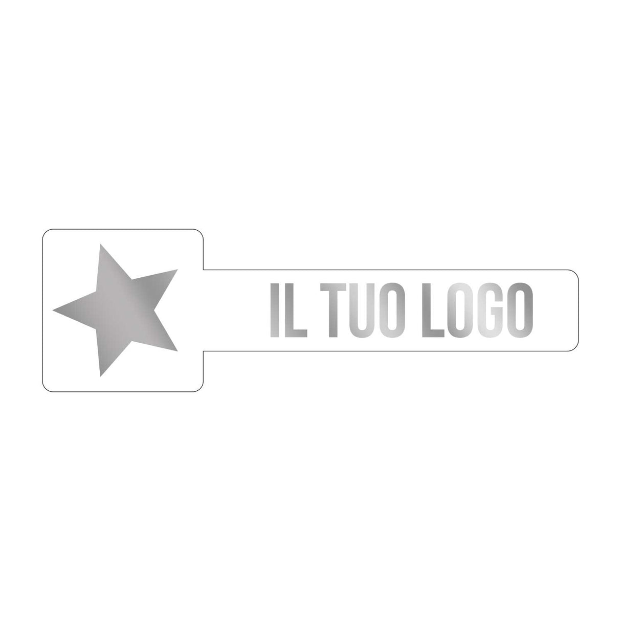 Etichetta Sigillo di Garanzia Quadrato Personalizzato